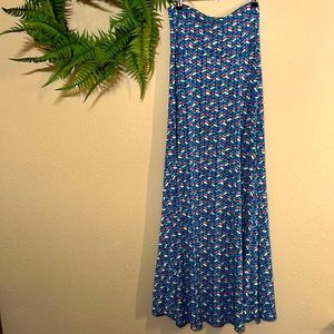 Lularoe Maxi Skirt: size Small